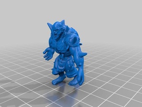 zombicide abomination toy & game accessories zombie 3d print model - Mito3D