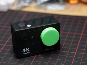21 mm lens kapağı h9 ultra hd 4k aksiyon kamerası kamera heken eken koruyucusu 3d print model - Mito3D