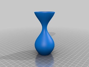 my customized sin-function vase art 3d print model - Mito3D