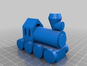 test train 3d printing 3d print model - Mito3D