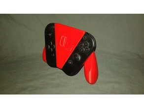 nintendo switch vangard grip v21 video games controller customizable joy-con joycon modular 3d print model - Mito3D