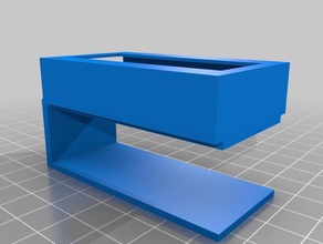 lutron caseta pico remote headboard holder organization clip nz2o 3d print model - Mito3D