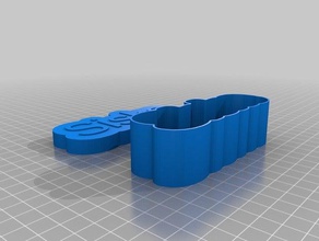 my customized text box toys & games 3d print model - Mito3D