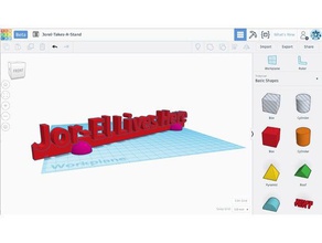 jorel-leva-um-estar A impressão 3d jorel mauimacman suporte de mesa tabletstand 3d print model - Mito3D