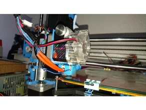 titan aero x carriage 3d printer parts e3d e3d-titan prusa i3 3d print model - Mito3D