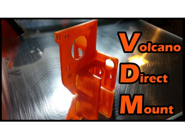 Vulkan direct mount cr-10 Drucker 3d-Drucker Teile 3D print model - Mito3D