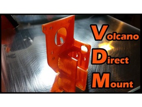 Volkan direkt mount cr-10 yazıcı 3d parçaları 3d print model - Mito3D