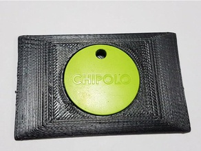 chipolo credit card holder organization creditcard housing 3d print model - Mito3D