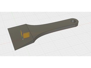 heatbed espátula Impresora 3d accesorios con la 3d print model - Mito3D
