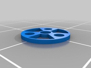 biohazard fidget spinner toy & game accessories because logo da spins multiple parts shsfidget 3d print model - Mito3D
