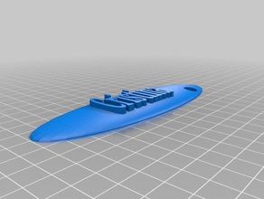 chaveiro Anahtarlık 3d print model - Mito3D