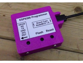 esp8266 programador eletrônica arduino 3d print model - Mito3D