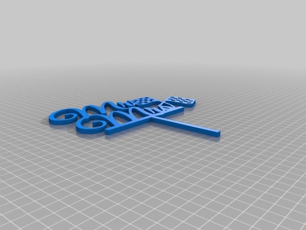 caketopper 3d printing 3D print model - Mito3D