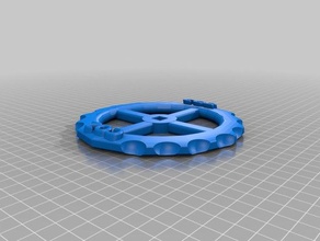 co2 regulator valve handle parts 3d print model - Mito3D