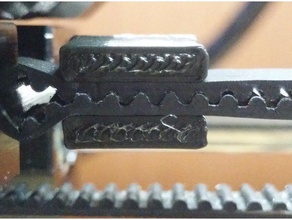 gt2 belt lock 3d printer parts 3d print model - Mito3D