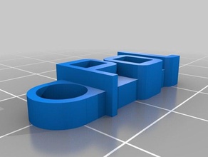 pol-Schlüsselanhänger - Organisation kundengebundene 3d print model - Mito3D
