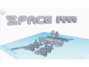 aigle 1999 des véhicules transporteur moonbase alpha la science-fiction vaisseau spatial l'espace de 3d print model - Mito3D