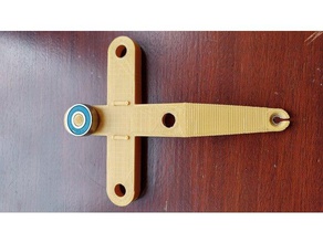 printrbot free-spinning fillament spool holder using 608 bearing 3d printer accessories 3d print model - Mito3D