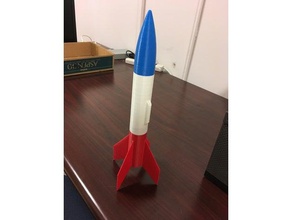 model roket spor ve açık hava estes 3d print model - Mito3D