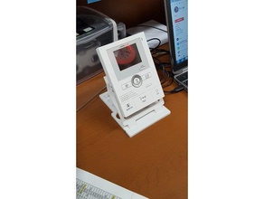 aiphone jk-1md de pie monitor montaje del el monte 3d print model - Mito3D