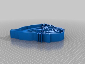 Ungeheuer xmen Schlüsselbund Schlüsselanhänger 3d print model - Mito3D