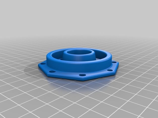 fixation d55mm bobine tube coul e lectrique d 20 mm 3d printer accessories support coil 3D print model - Mito3D