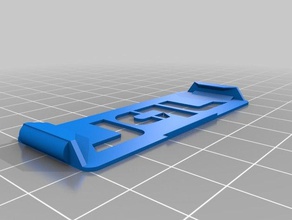 jpl insignia de controles deslizantes La impresión en 3d porta gafete tarjeta identificación del titular 3d print model - Mito3D