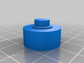 spessore 21 mm pulsante giocattolo & accessori di gioco su misura 3d print model - Mito3D
