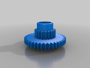 just gear machine tools 3d print model - Mito3D