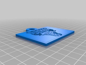 tyler en el carril de impresión Arte 2d personalizado 3d print model - Mito3D