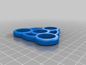 generico personalizzabile fidget spinner giocattoli meccanici 3d print model - Mito3D