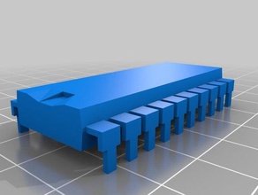 integrierte Schaltung lernen 3d print model - Mito3D