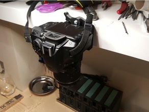 camera wall mount canon dslr fpv hama nikon 3d print model - Mito3D