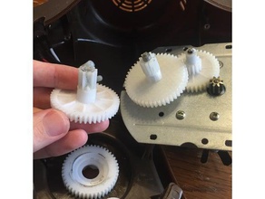 oster dondurma makinesi dişli yedek parça düzeltme 3d print model - Mito3D