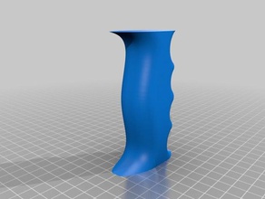 handle grip double sided parts 3d print model - Mito3D