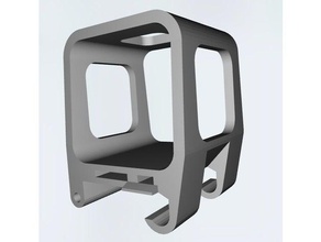 cp215koa polaroid cube montieren r c Fahrzeuge fpv Kamera mount 3d print model - Mito3D