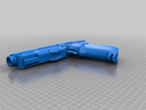 halo 5 gunfighter magnum Requisiten 3d print model - Mito3D