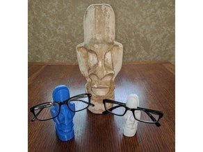 yorick estátua & suporte de óculos esculturas 3d print model - Mito3D