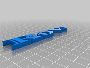 Zeile kundengebundene 3d print model - Mito3D