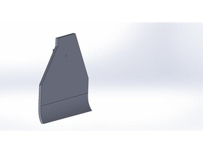 t-28 couvrir côté gauche L'impression 3d le couvercle de 3d print model - Mito3D