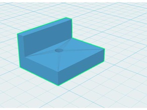 3 point single bed level 3d printer parts 3d print model - Mito3D