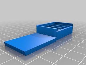 my pillbox 2 containers customized 3d print model - Mito3D