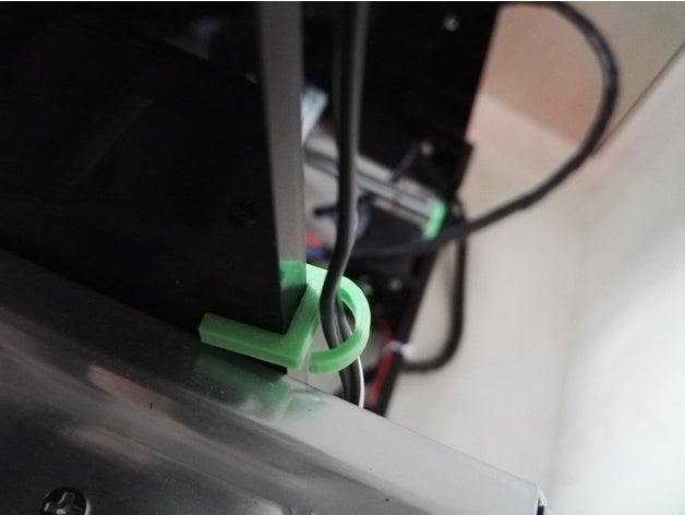 anet a8 cable fotograma del clip Impresora 3d accesorios partes actualización el de soporte gestión cables marco 3D print model - Mito3D