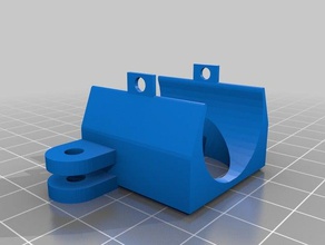 e3d v5 coller extra Schraube festziehen 3d-Drucker Teile fan mount hotend-Kühlung prusa i3 3d print model - Mito3D