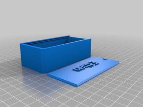 ethan caixa recipientes personalizado 3d print model - Mito3D