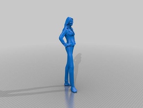 b&k femme 013 sculture 3d print model - Mito3D