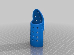 ortesis de pila dedos dedo entablillado la terapia ocupacional 3d print model - Mito3D