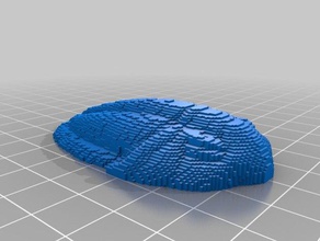 3d barra trilobite superior 3d print model - Mito3D