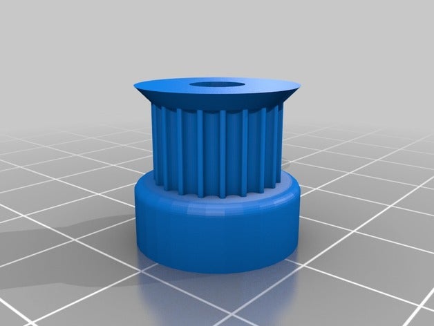 puleggia gt2 20 denti Stampante 3d parti su misura 3D print model - Mito3D