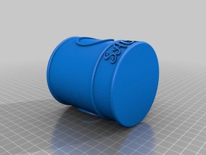 saullo cup accessori 3d print model - Mito3D